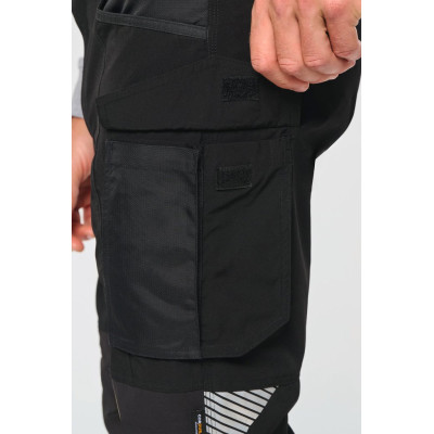 Recycled multi pocket light weight stretch trousers